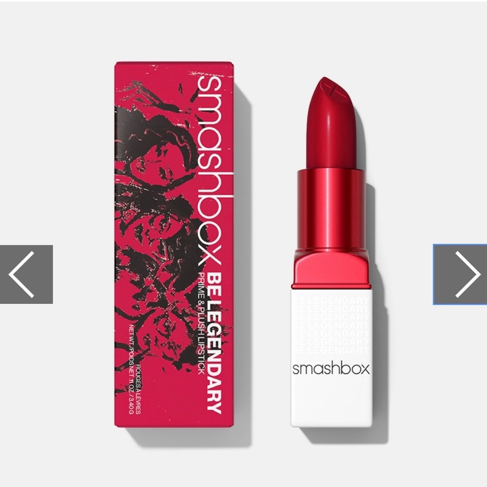 New Smashbox Cosmetics Be Legendary Prime and Plush Lipstick. Shade: Be seen